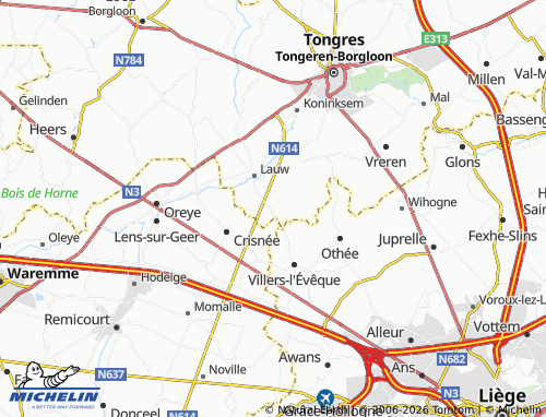 Mappa MICHELIN Herstappe - ViaMichelin