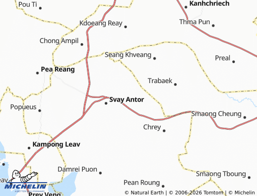 Mapa MICHELIN Chea Khlang - ViaMichelin