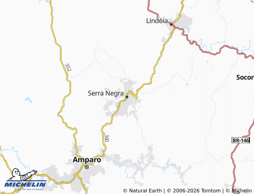 Mapa MICHELIN Serra Negra - ViaMichelin