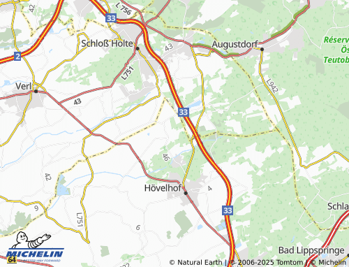 MICHELIN Neuenrieger map - ViaMichelin