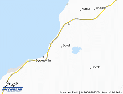 MICHELIN-Landkarte Duvall - ViaMichelin