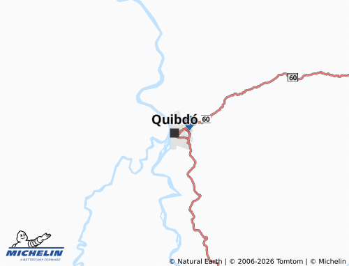 Carte MICHELIN Quibdó - ViaMichelin