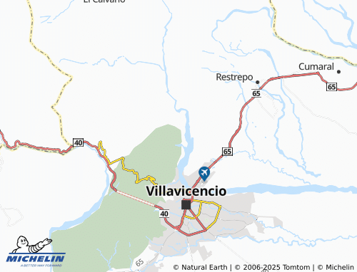 MICHELIN Santa María Baja map - ViaMichelin