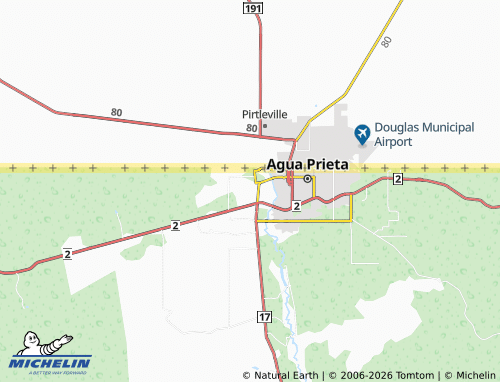 MICHELIN La Paloma map - ViaMichelin