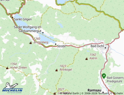 Mapa MICHELIN Oberes Aigen - ViaMichelin