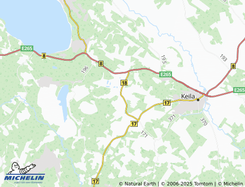 MICHELIN Niitvälja map - ViaMichelin