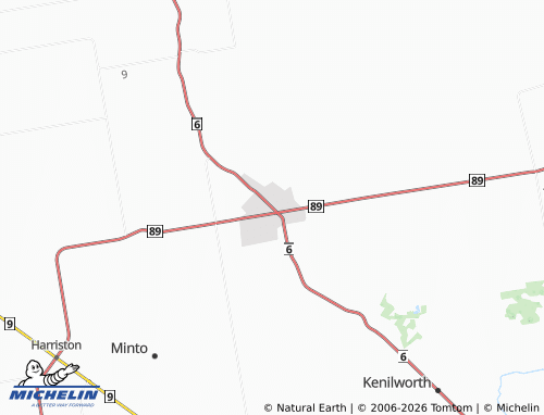 Mappa MICHELIN Mount Forest - ViaMichelin