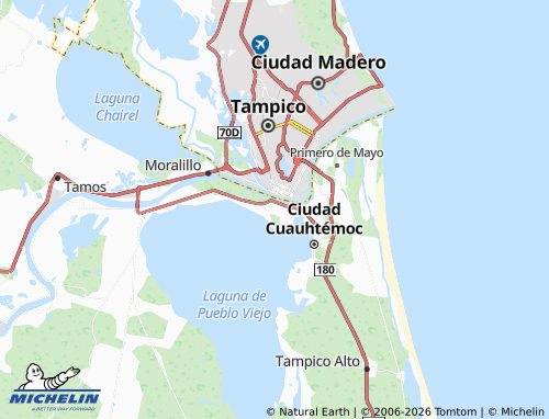 Mappa MICHELIN Anáhuac Centro - ViaMichelin