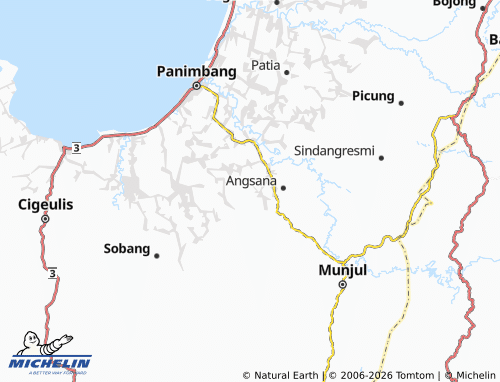 Kaart MICHELIN Karangsari - ViaMichelin