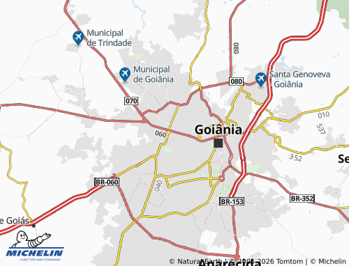 Mapa MICHELIN Granja Santos Dumont - ViaMichelin