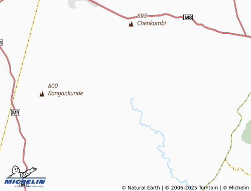 MICHELIN Mkaya map - ViaMichelin