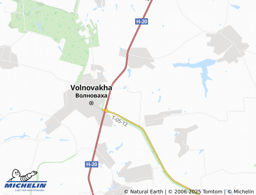 MICHELIN Blyzhnie map - ViaMichelin