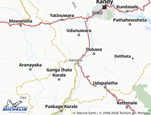 MICHELIN Unambuwa map - ViaMichelin