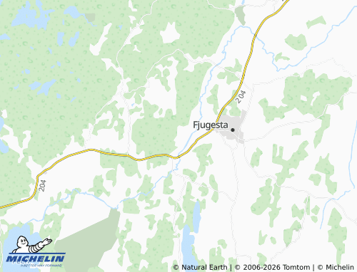 MICHELIN Västanby map - ViaMichelin