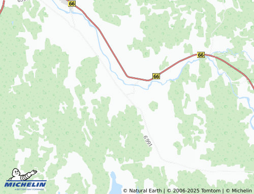 MICHELIN Paavola map - ViaMichelin