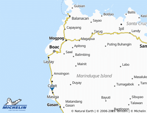 Mappa MICHELIN Balimbing - ViaMichelin