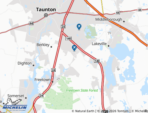 Mappa MICHELIN Myricks - ViaMichelin