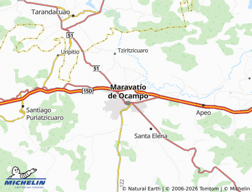 Mappa MICHELIN Constituyentes - ViaMichelin