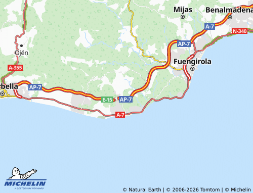 MICHELIN Calanova Golf map - ViaMichelin