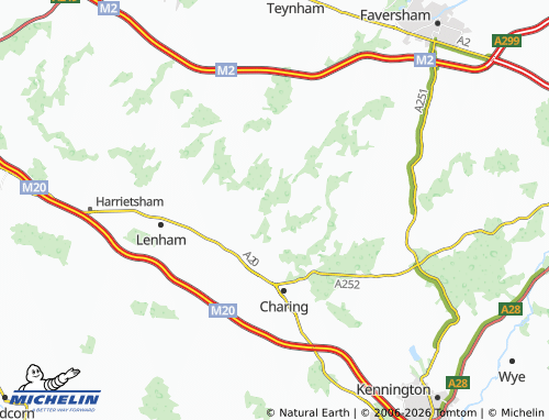 Mappa MICHELIN Otterden - ViaMichelin