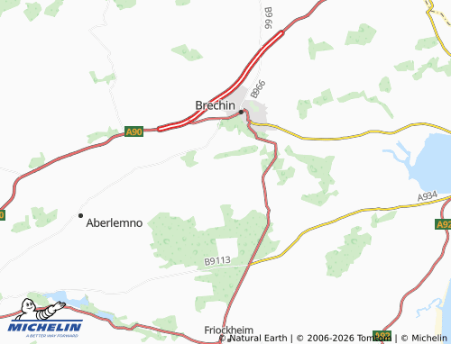 Mappa MICHELIN Middle Drums - ViaMichelin