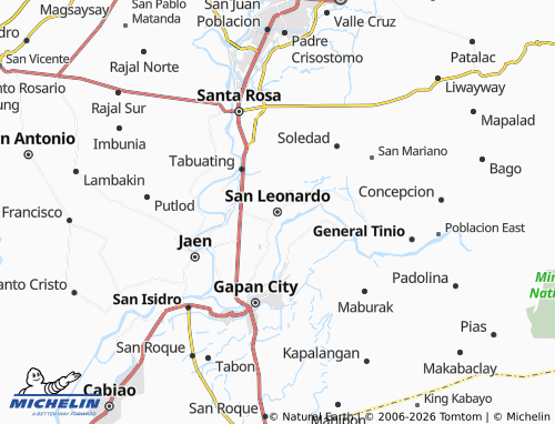 MICHELIN San Leonardo map - ViaMichelin