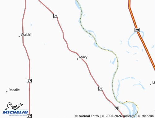 Mapa MICHELIN Macy - ViaMichelin