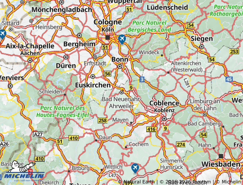 MICHELIN Ahrweiler map - ViaMichelin