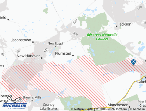 Mappa MICHELIN Plumsted - ViaMichelin