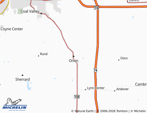 Mappa MICHELIN Orion - ViaMichelin