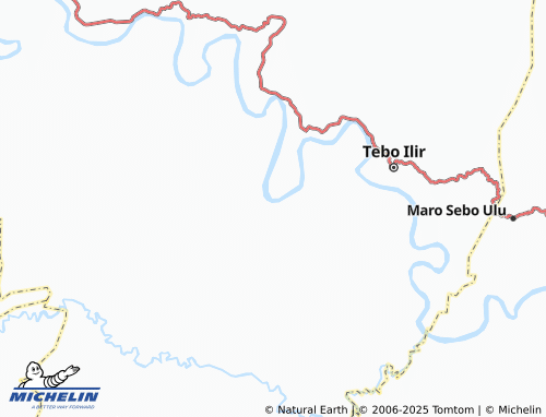 MICHELIN Betung Bedarah Timur map - ViaMichelin