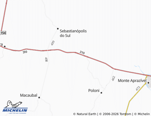 Mappa MICHELIN Itaiuba - ViaMichelin