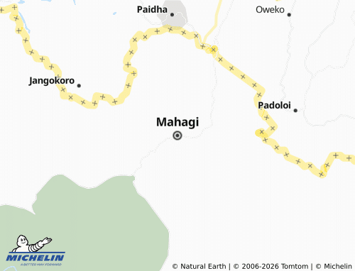 Mapa MICHELIN Mahagi - ViaMichelin