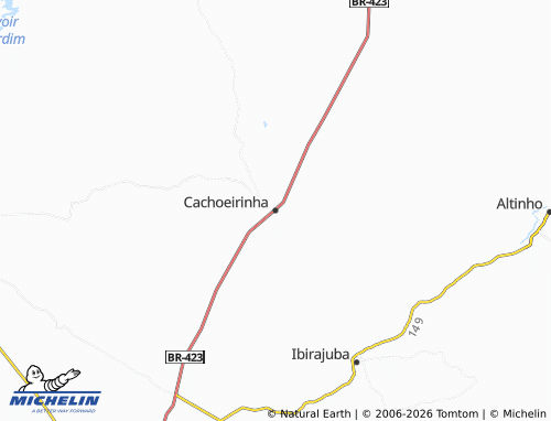 MICHELIN Cachoeirinha map - ViaMichelin