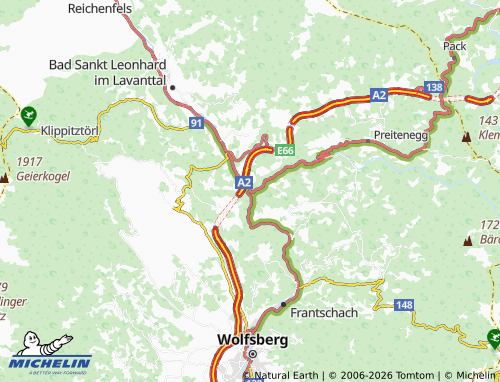 MICHELIN-Landkarte Twimberg - ViaMichelin