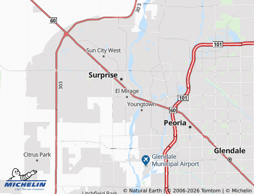 Mappa MICHELIN El Mirage - ViaMichelin