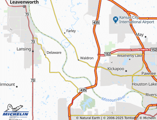 MICHELIN Waldron map - ViaMichelin