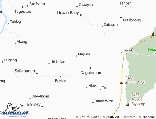 MICHELIN Cabaruyan map - ViaMichelin