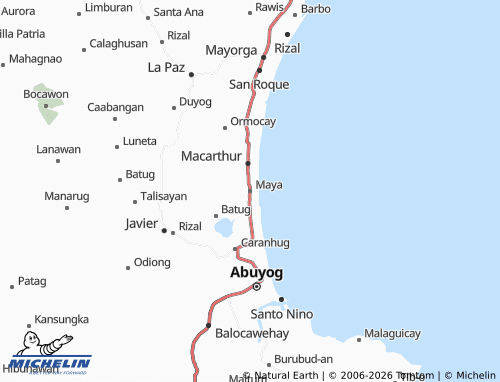 MICHELIN Maya map - ViaMichelin