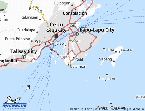 MICHELIN Cogon map - ViaMichelin
