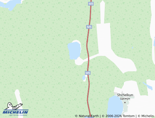 MICHELIN-Landkarte Kosmakova - ViaMichelin