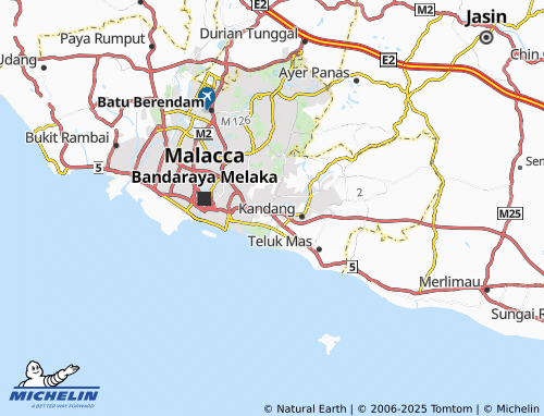 MICHELIN-Landkarte Kampung Jambatan Duyong - ViaMichelin