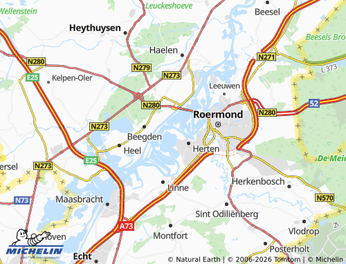 MICHELIN Ool map - ViaMichelin