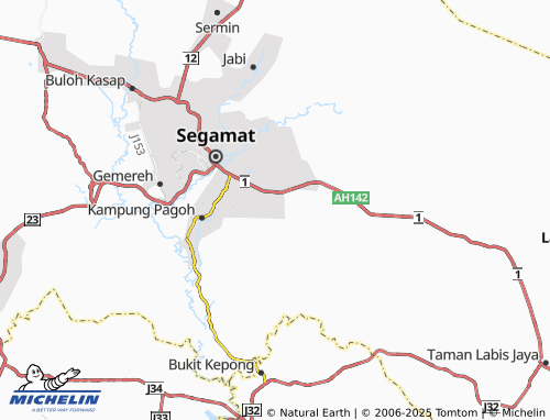 Carte MICHELIN Taman Bukit Indah - ViaMichelin