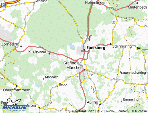 MICHELIN Hörmannsdorf map - ViaMichelin