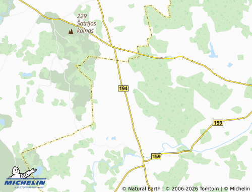 MICHELIN Minupiai map - ViaMichelin