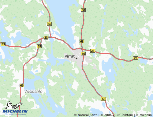 MICHELIN-Landkarte Virrat - ViaMichelin