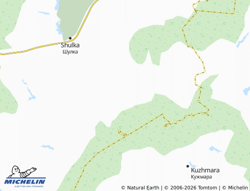 MICHELIN-Landkarte Chirki - ViaMichelin