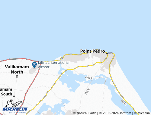 Mapa MICHELIN Uduppiddy North - ViaMichelin