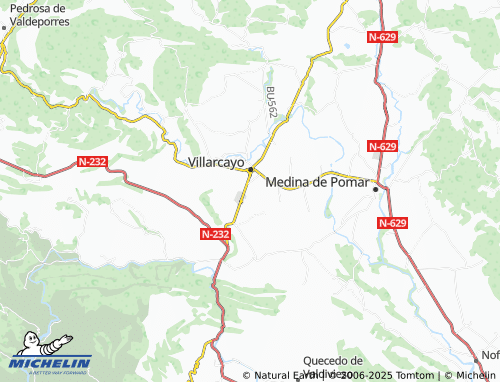 MICHELIN-Landkarte Horna - ViaMichelin